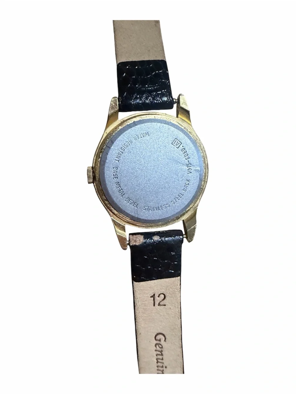 VTG 90’s Disney x Gildan Lorus Minnie Mouse leather band watch